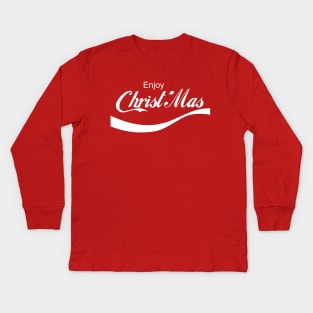 Enjoy Christmas Kids Long Sleeve T-Shirt